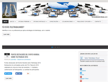 Tablet Screenshot of blog.torresdeteletrabajo.com